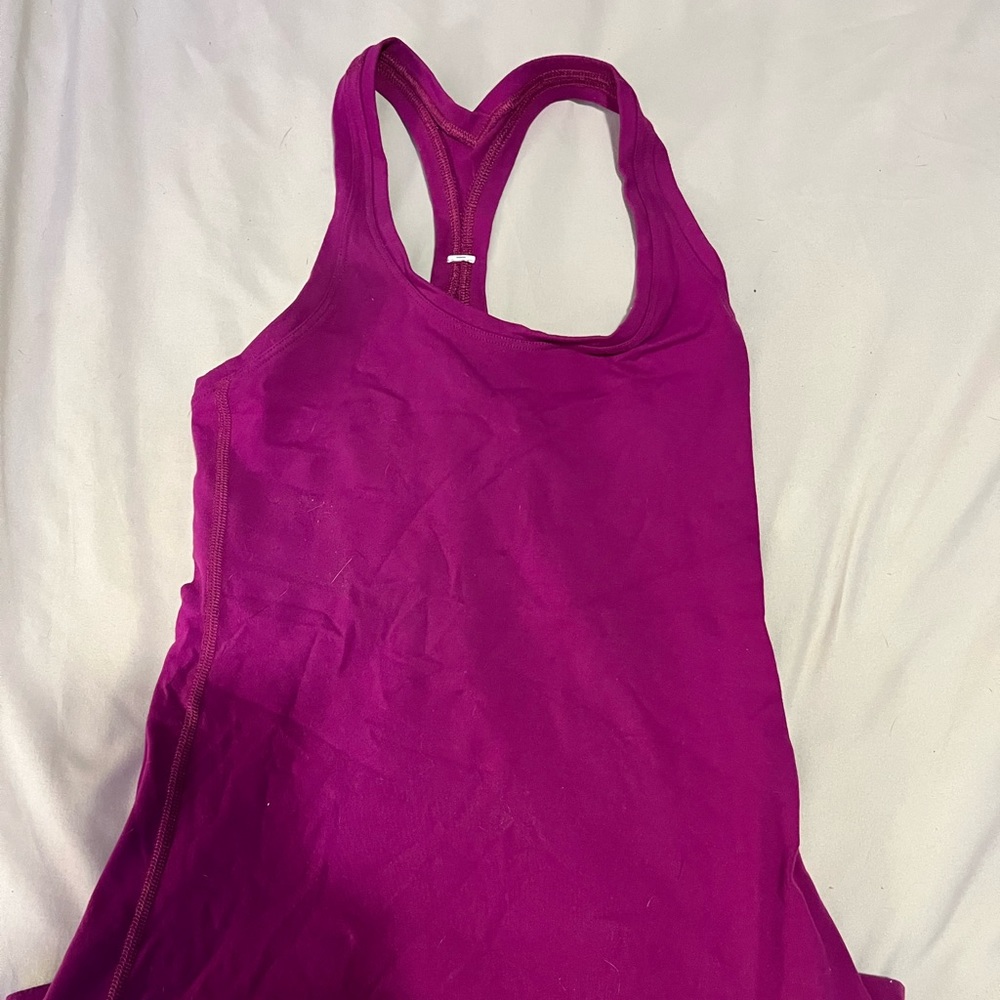 Pink Lululemon Racerback Tank - Picture 2 of 2